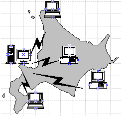 先に絵から描いた支店網