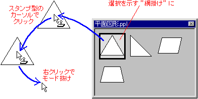 連続クリックで描画